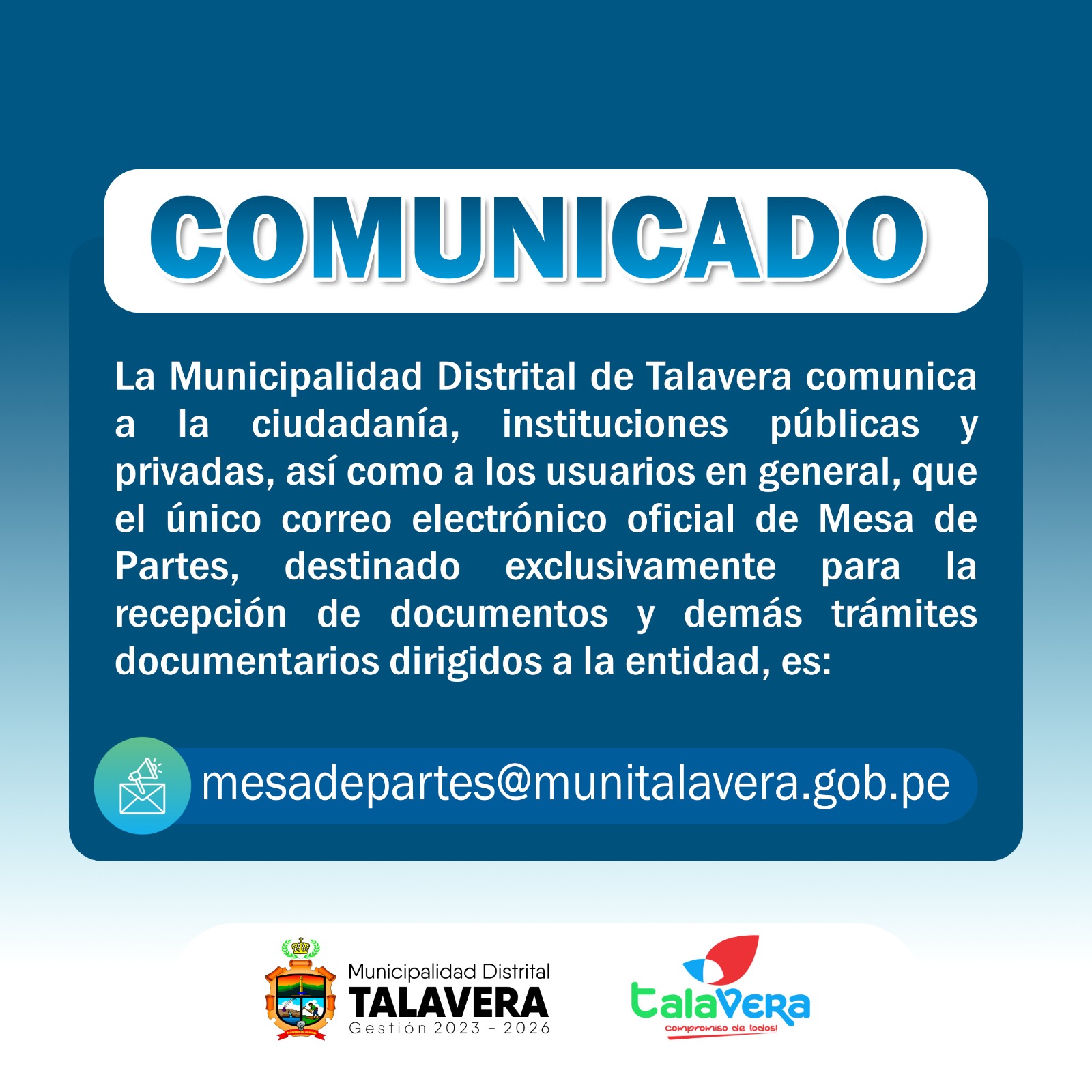 AVISO IMPORTANTE